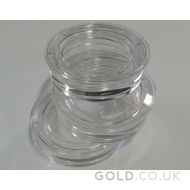 Lindner 19.5mm Half Sovereign screw-top Coin Capsule