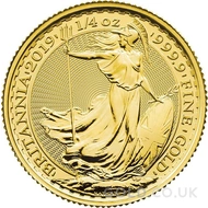 2019 1/4oz Gold Britannia Coin