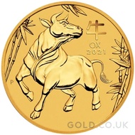 Gold Perth Mint Year of the Ox 1oz (2021)