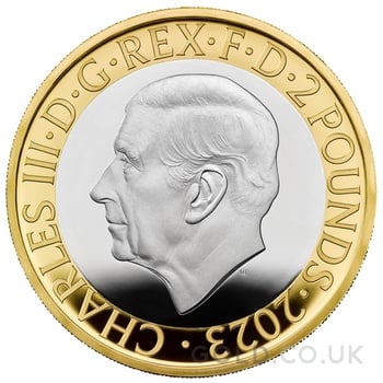 2023 JRR Tolkien Silver £2 Piedfort Proof Coin Boxed