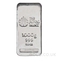 Royal Mint 1kg Silver Bar