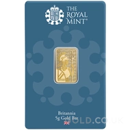 5g Britannia Gold Bar