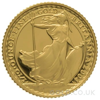 2004 Proof 1/10oz Gold Britannia Coin