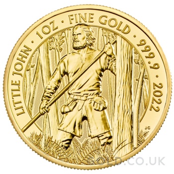 2022 Little John Gold Coin Myths & Legends 1oz