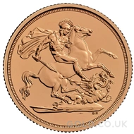 2026 Gold Half Sovereign Coin Charles III
