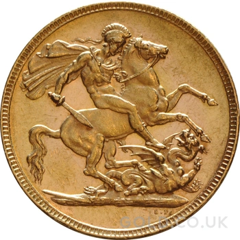 Gold Sovereign - Victoria Jubilee Head