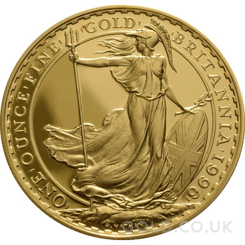 1996 Proof Gold Britannia 4 Coin Set Boxed