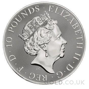 2020 Royal Mint Valiant Silver Coin 10oz
