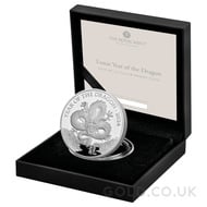 Year of the Dragon - 1oz Lunar Series Proof Silver Coin Boxed (2024)