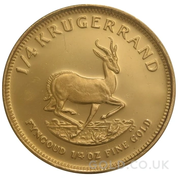 1/4oz Krugerrand Gold Coin Best Value
