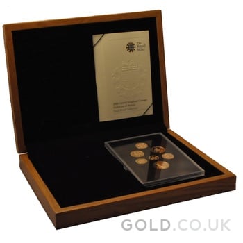 2008 UK Coinage Emblems Gold Proof Collection Boxed