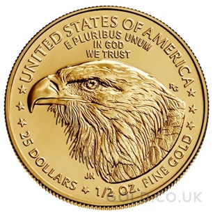 Half Ounce American Eagle Gold Coin (2022)