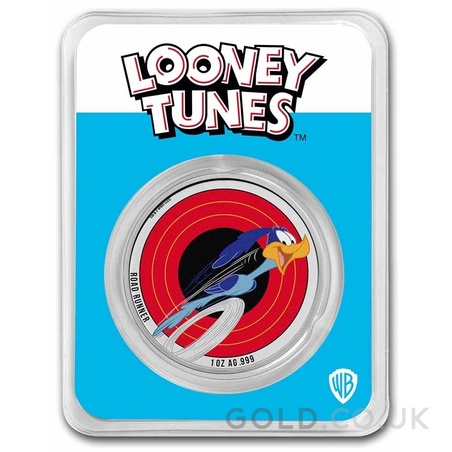 2023 Road Runner Silver Coin Looney Tunes 1oz