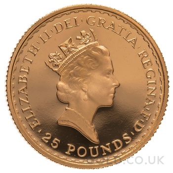 1989 Proof 1/4oz Gold Britannia Coin