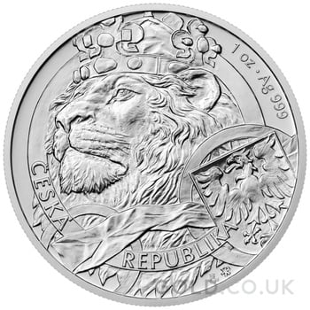 2025 1oz Czech Lion Silver Coin