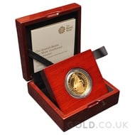 White Greyhound of Richmond - 1oz Tudor Beasts Proof Gold Coin Boxed (2021)