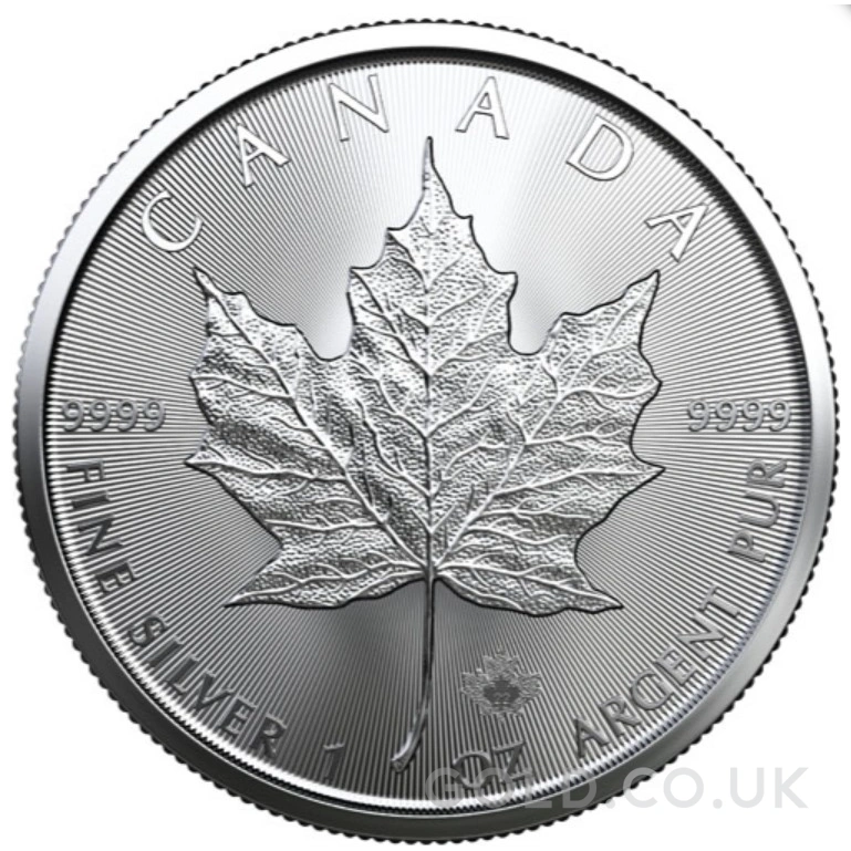 2022 Canadian Silver Maple Leaf Coin 1oz