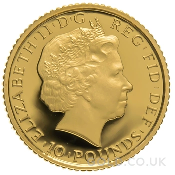 2008 Proof 1/10oz Gold Britannia Coin