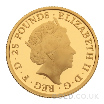 2018 1/4oz Four Generations of Royalty Proof Gold Coin Boxed
