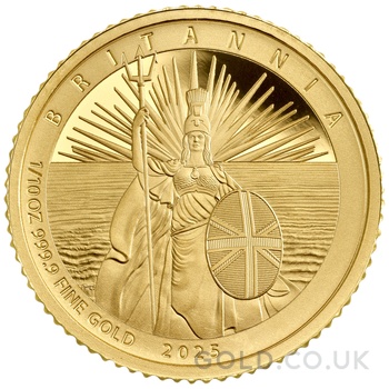 2025 Britannia Three-Coin Gold Proof Set Boxed