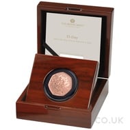 80th Anniversary of the D-Day Landings Fifty Pence 50p Proof Gold Coin Boxed (2024)