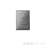 1g Platinum Bars
