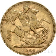 1884 Victoria Young Head Gold Sovereign (Melbourne Mint)