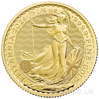 2026 1/4oz Gold Britannia Coin