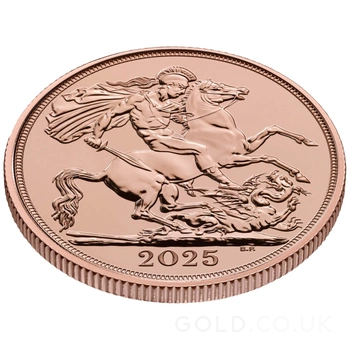 2025 £2 Coin Gold Double Sovereign - Last of the Rose Gold