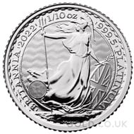 Tenth Ounce Platinum Britannia Coin (2022)