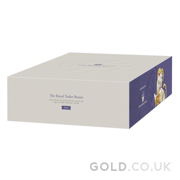 2023 Yale of Beaufort Silver Coin Tudor Beasts 1kg Proof Boxed