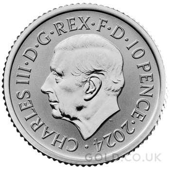 2024 Britannia Fractional Silver Reverse Proof Frosted Set Boxed