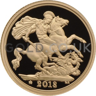 2018 Boxed Gold Proof Sovereign