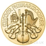 Gold Philharmonic Tenth Ounce Coin (2021)