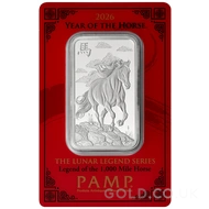 2026 1oz PAMP Silver Year of the Horse