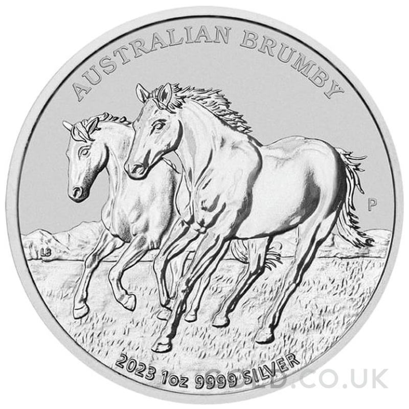 2023 1oz Silver Australian Brumby