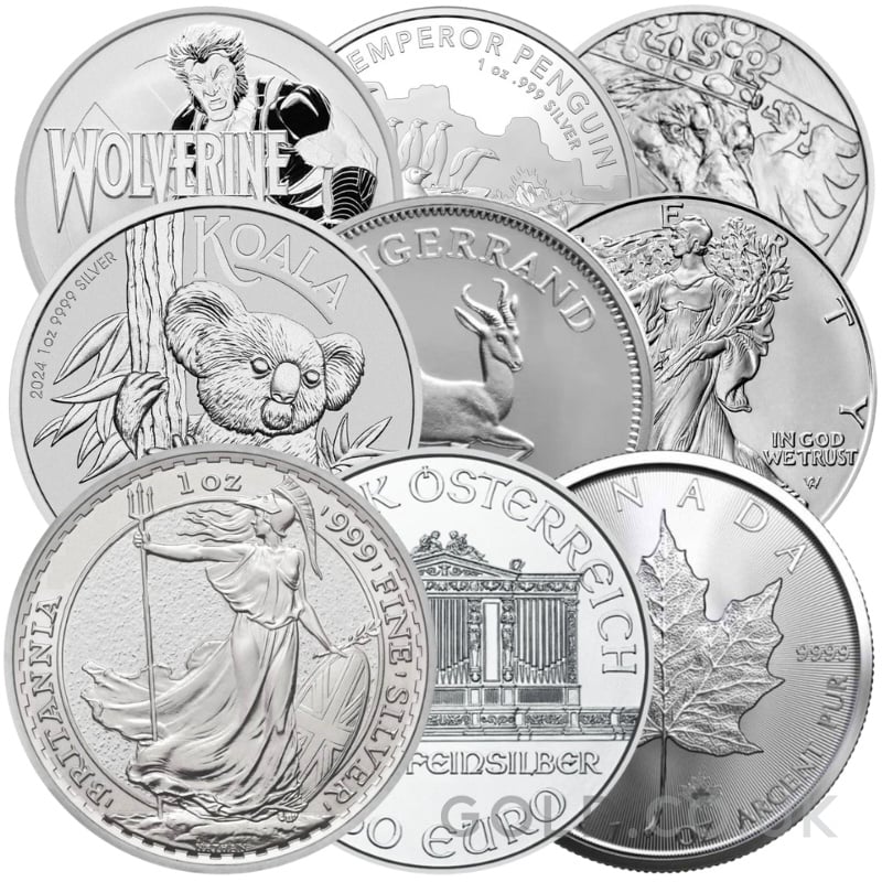 1oz Silver Coins Best Value