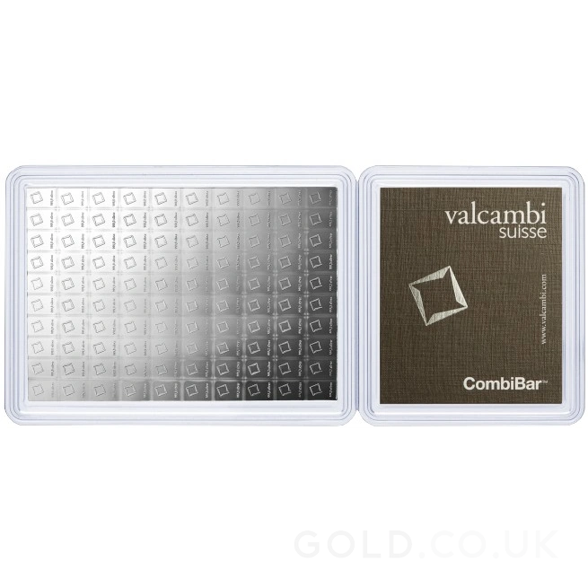 100 x 1g Silver Bar CombiBar