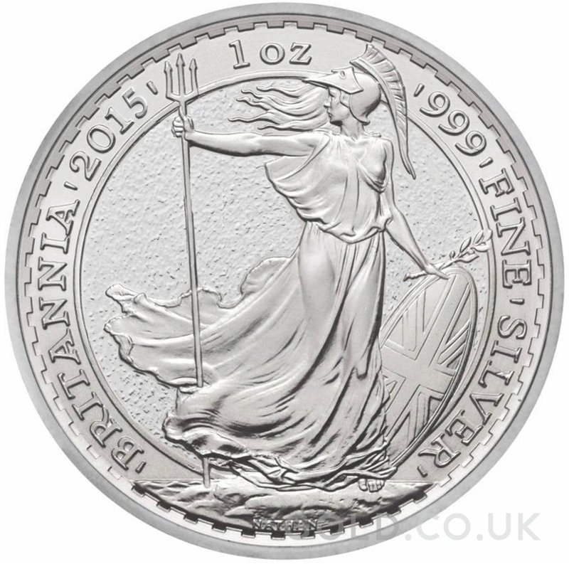 VAT FREE for Storage - 1oz Silver Britannia Coin