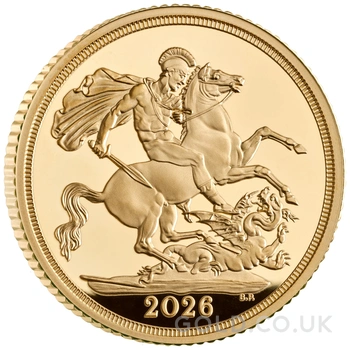 2026 Sovereign Five Coin Gold Proof Set Boxed