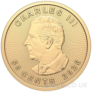 2026 MapleGram 25 x 1g Gold Coins