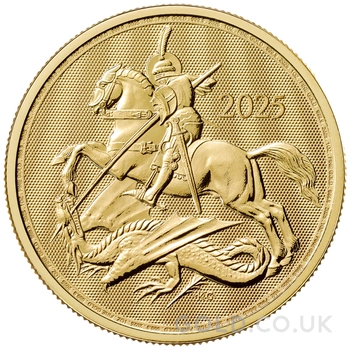2025 St George & the Dragon Gold Coin 1oz
