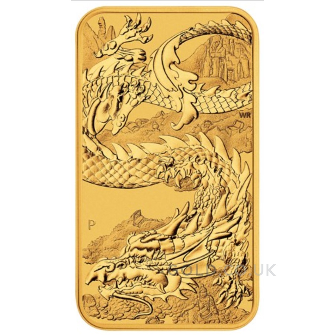 2023 1oz Dragon Rectangular Gold Bar (Coin)