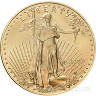 2007 Gold American Eagle Coin 1oz