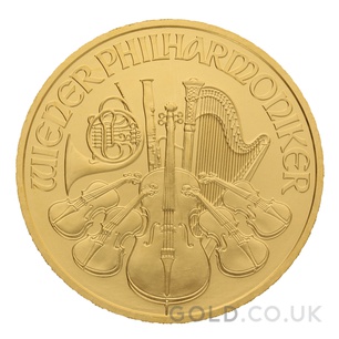 Gold Philharmonic Half Ounce Coin (2022)