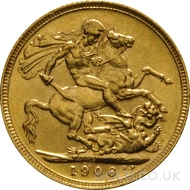 1906 Edward VII Gold Sovereign (Sydney Mint)