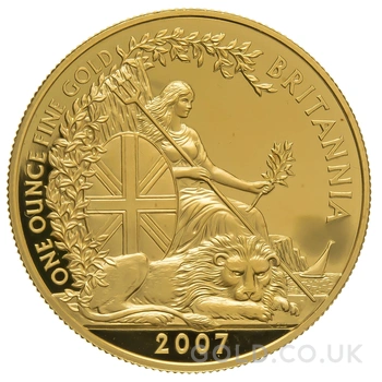 2007 Proof Gold Britannia Coin 1oz