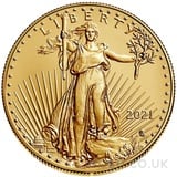 1oz American Eagle Type II Gold Coin (2021)