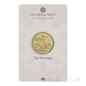 2026 Gold Sovereign Coin in Blister