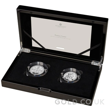 2023 Petition Crown 2oz Silver Proof Two Coin Set Boxed
